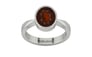 Sterling Silver Hessonite Garnet Ring Fine Quality (R9)