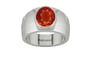 Sterling Silver Hessonite Garnet Ring Limited Quality (R1)