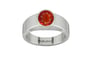 Sterling Silver Hessonite Garnet Ring Limited Quality (R10)