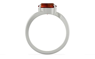 Sterling Silver Hessonite Garnet Ring Limited Quality (R2)