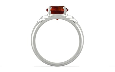 Sterling Silver Hessonite Garnet Ring Limited Quality (R4)