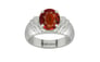 Sterling Silver Hessonite Garnet Ring Limited Quality (R4)
