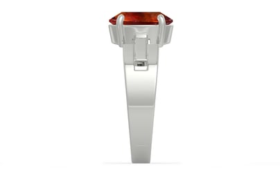 Sterling Silver Hessonite Garnet Ring Limited Quality (R8)
