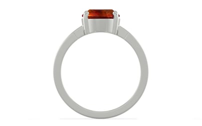 Sterling Silver Hessonite Garnet Ring Limited Quality (R8)