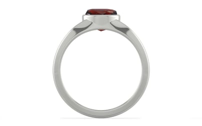 Sterling Silver Hessonite Garnet Ring Prime Quality (R10)