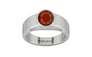 Sterling Silver Hessonite Garnet Ring Prime Quality (R10)