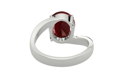 Sterling Silver Hessonite Garnet Ring Prime Quality (R2)