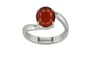 Sterling Silver Hessonite Garnet Ring Prime Quality (R2)