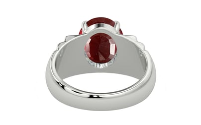 Sterling Silver Hessonite Garnet Ring Prime Quality (R4)