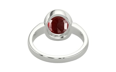 Sterling Silver Hessonite Garnet Ring Prime Quality (R6)