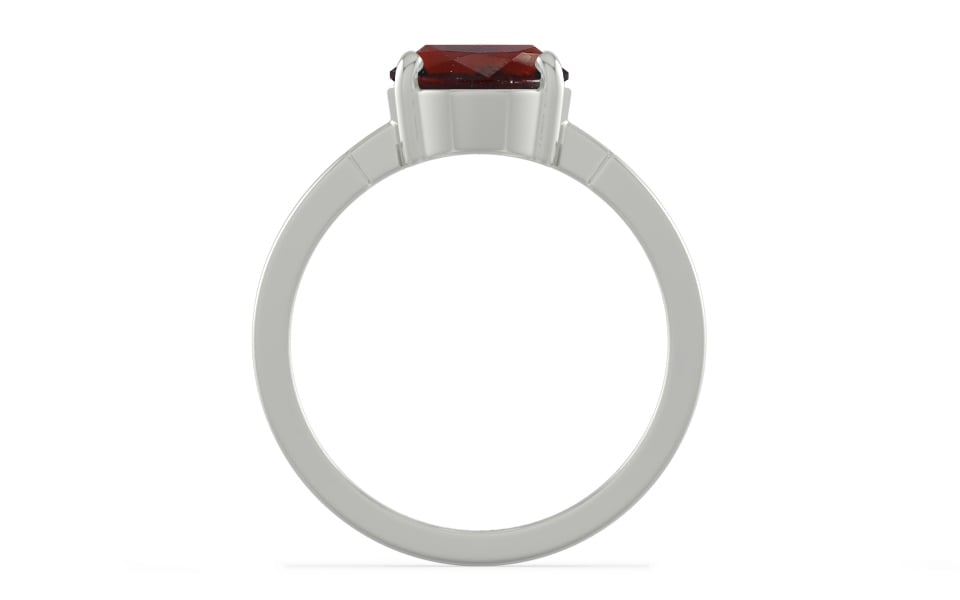 Sterling Silver Hessonite Garnet Ring Prime Quality (R8)