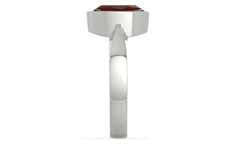 Sterling Silver Hessonite Garnet Ring Prime Quality (R9)