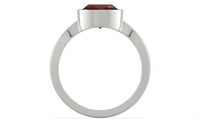 Sterling Silver Hessonite Garnet Ring Prime Quality (R9)