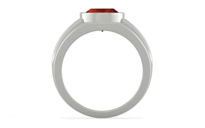 Sterling Silver Hessonite Garnet Ring Rare Quality (R1)