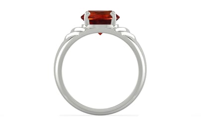 Sterling Silver Hessonite Garnet Ring Rare Quality (R4)