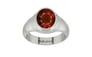Sterling Silver Hessonite Garnet Ring Rare Quality (R7)