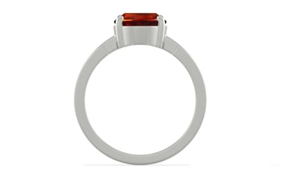 Sterling Silver Hessonite Garnet Ring Rare Quality (R8)