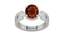 Sterling Silver Hessonite Garnet Ring Rare Quality (R8)
