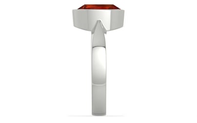 Sterling Silver Hessonite Garnet Ring Rare Quality (R9)