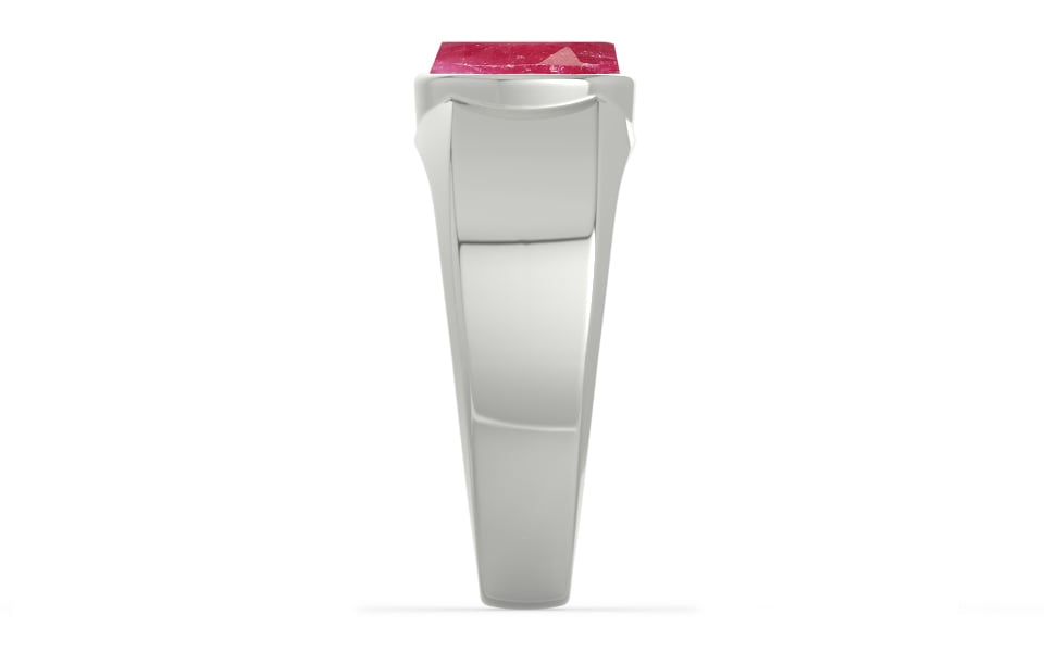 Sterling Silver Ruby Ring Fine Quality (R10)