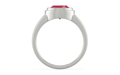 Sterling Silver Ruby Ring Fine Quality (R3)
