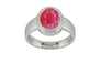 Sterling Silver Ruby Ring Fine Quality (R3)