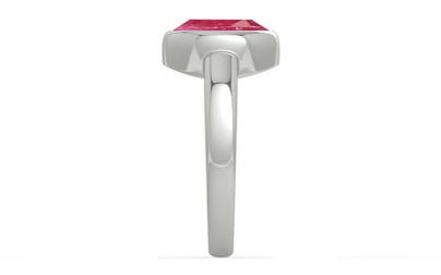 Sterling Silver Ruby Ring Fine Quality (R6)