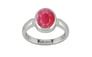 Sterling Silver Ruby Ring Fine Quality (R6)
