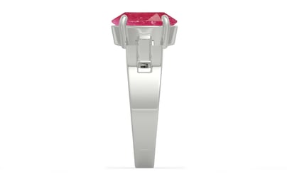 Sterling Silver Ruby Ring Fine Quality (R8)