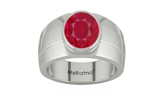 Sterling Silver Ruby Ring Limited Quality (R1)