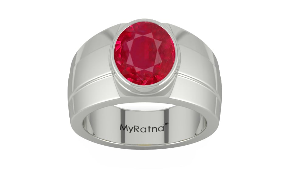 Sterling Silver Ruby Ring Limited Quality (R1)