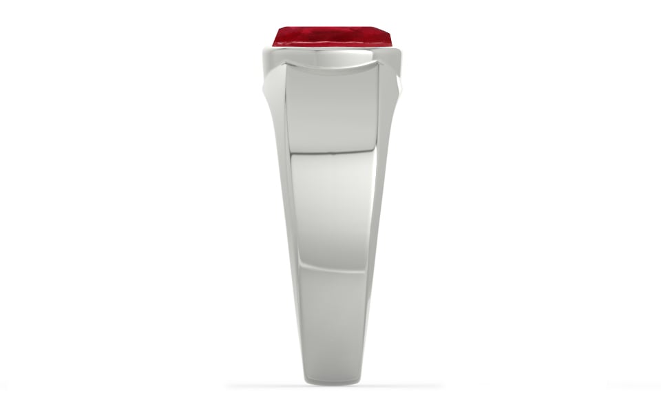 Sterling Silver Ruby Ring Limited Quality (R10)