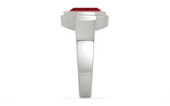 Sterling Silver Ruby Ring Limited Quality (R3)