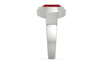 Sterling Silver Ruby Ring Limited Quality (R3)