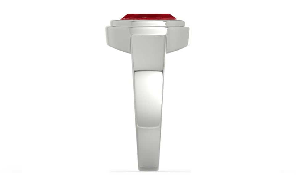 Sterling Silver Ruby Ring Limited Quality (R3)