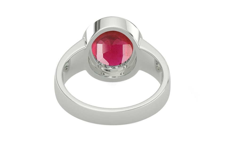 Sterling Silver Ruby Ring Limited Quality (R3)