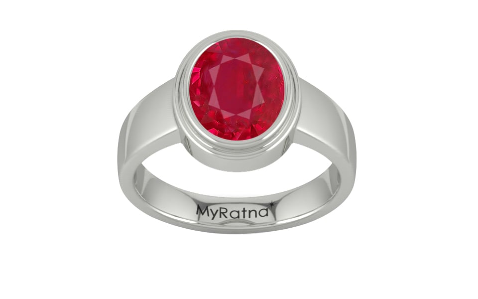 Sterling Silver Ruby Ring Limited Quality (R3)