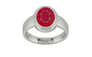 Sterling Silver Ruby Ring Limited Quality (R3)