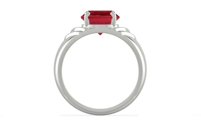 Sterling Silver Ruby Ring Limited Quality (R4)