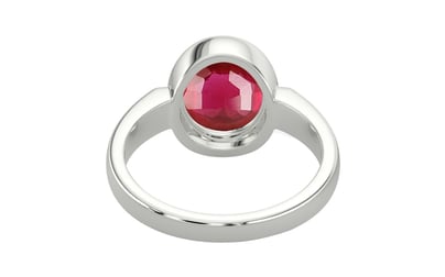 Sterling Silver Ruby Ring Limited Quality (R6)