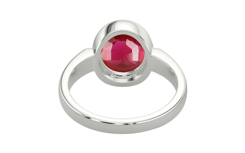 Sterling Silver Ruby Ring Limited Quality (R6)