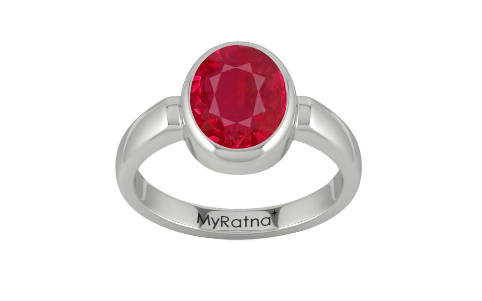 Sterling Silver Ruby Ring Limited Quality (R6)