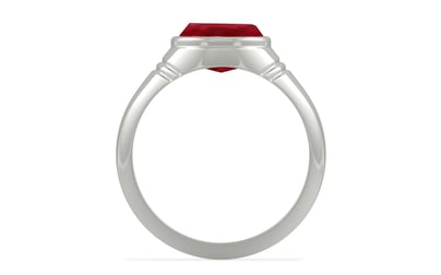 Sterling Silver Ruby Ring Limited Quality (R7)