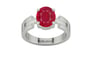 Sterling Silver Ruby Ring Limited Quality (R8)