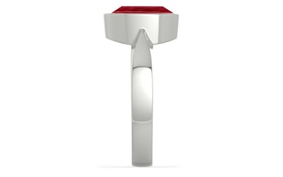 Sterling Silver Ruby Ring Limited Quality (R9)