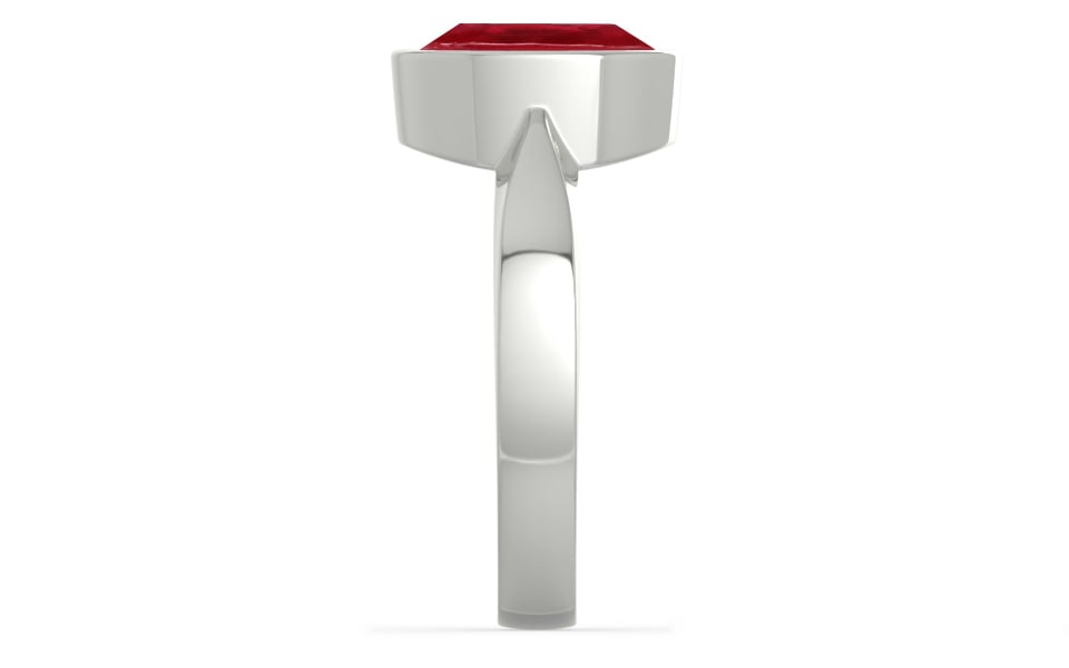 Sterling Silver Ruby Ring Limited Quality (R9)