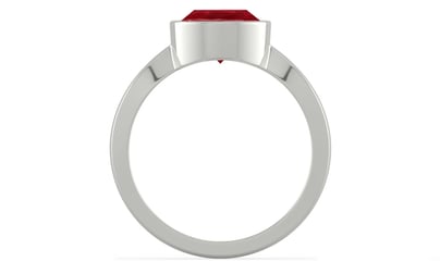 Sterling Silver Ruby Ring Limited Quality (R9)