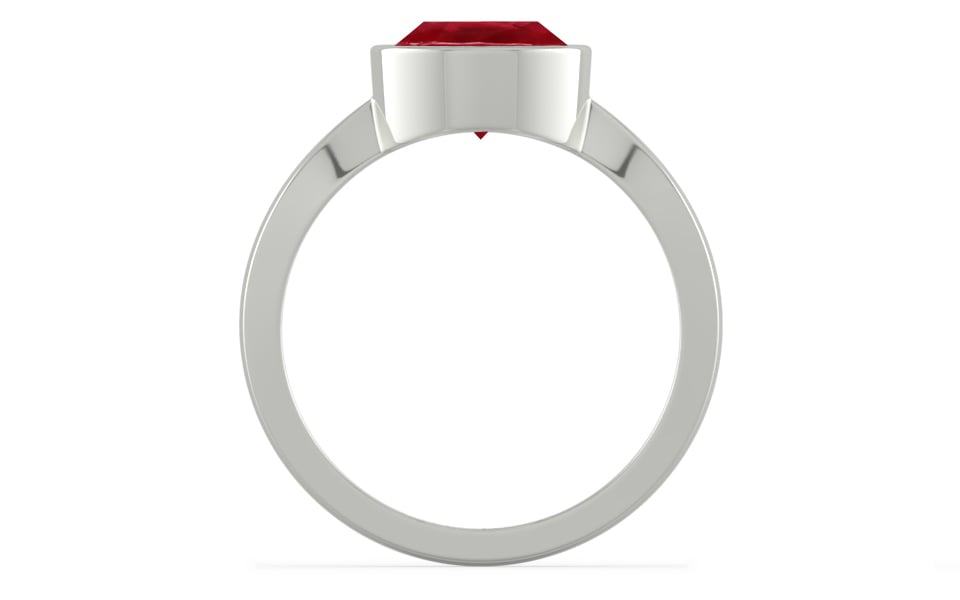 Sterling Silver Ruby Ring Limited Quality (R9)