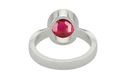 Sterling Silver Ruby Ring Limited Quality (R9)
