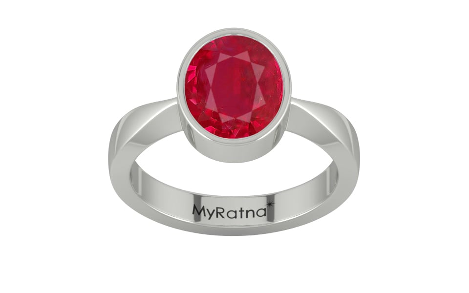 Sterling Silver Ruby Ring Limited Quality (R9)
